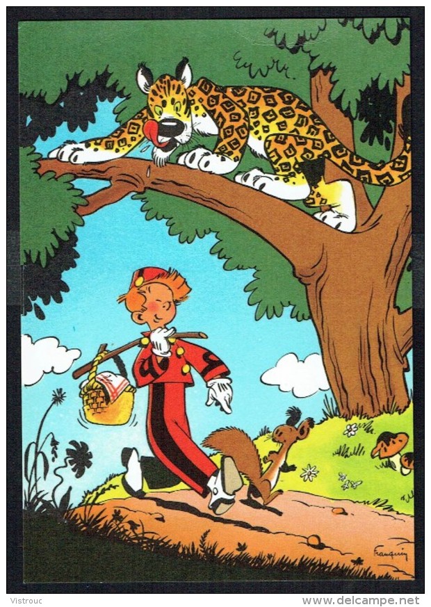 SPIROU - CP N° 12 : Illustration Couverture Album N° 30 De FRANQUIN - Non Circulé - Not Circulated - Ed. DUPUIS - 1986. - Bandes Dessinées