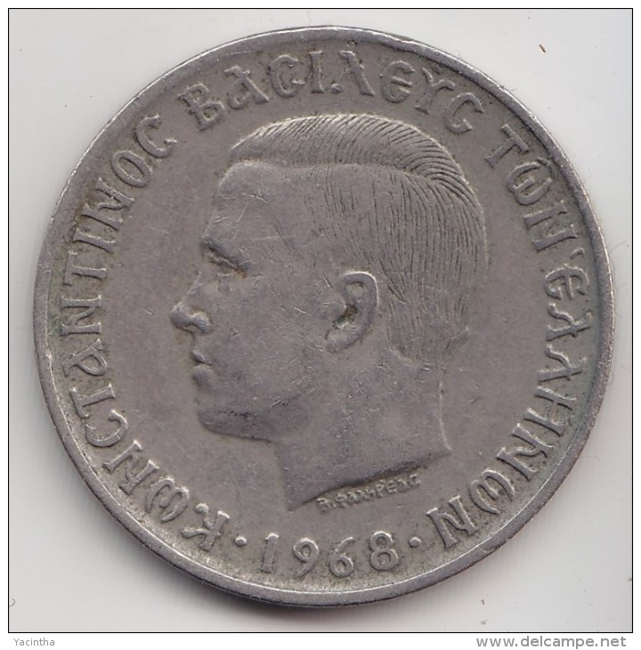 @Y@  Griekenland  50 Drachmai  1968     (3295) - Griekenland