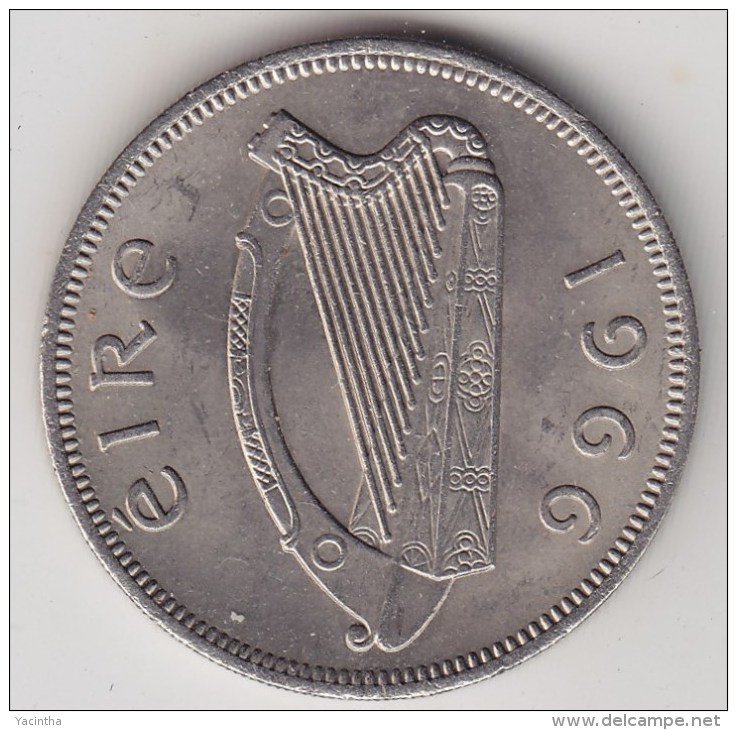 @Y@  Ierland  2 Florin   1966    (3299)   AUNC - Irlanda
