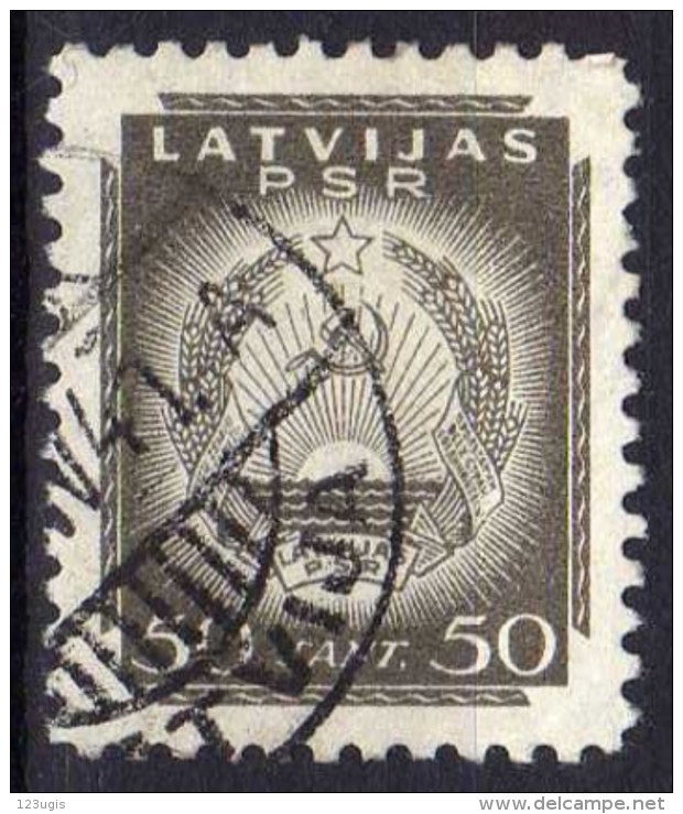 Lettland / Latvia 302, Gestempelt, Zähnung 10 [241016XVII] - Lettonie