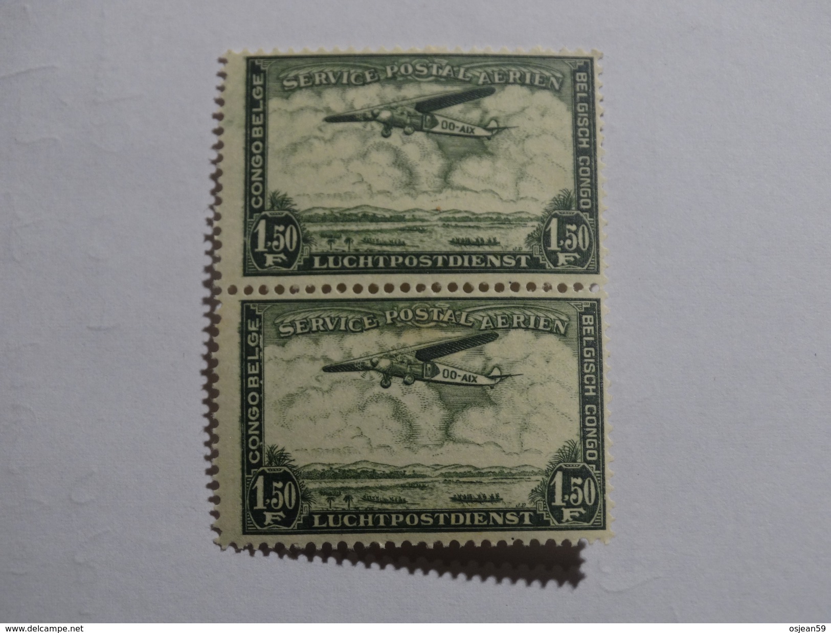 COB PA9 En Paire - Unused Stamps
