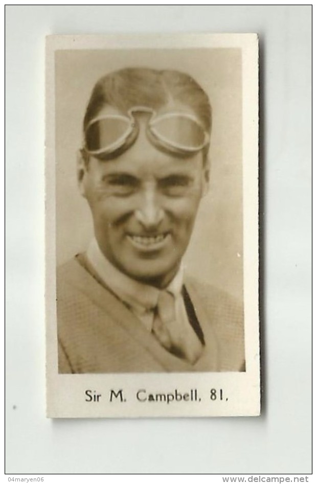 ** Sir  M. CAMPBELL** - Tarjetas