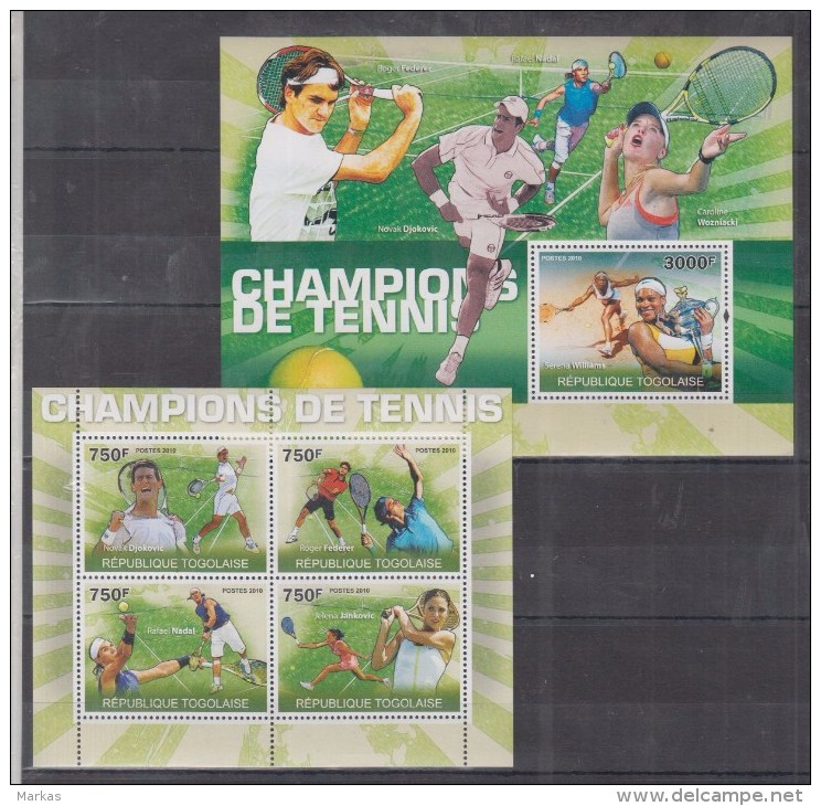 P12 Togo - MNH - Sports - Tennis - 2010 - Tennis