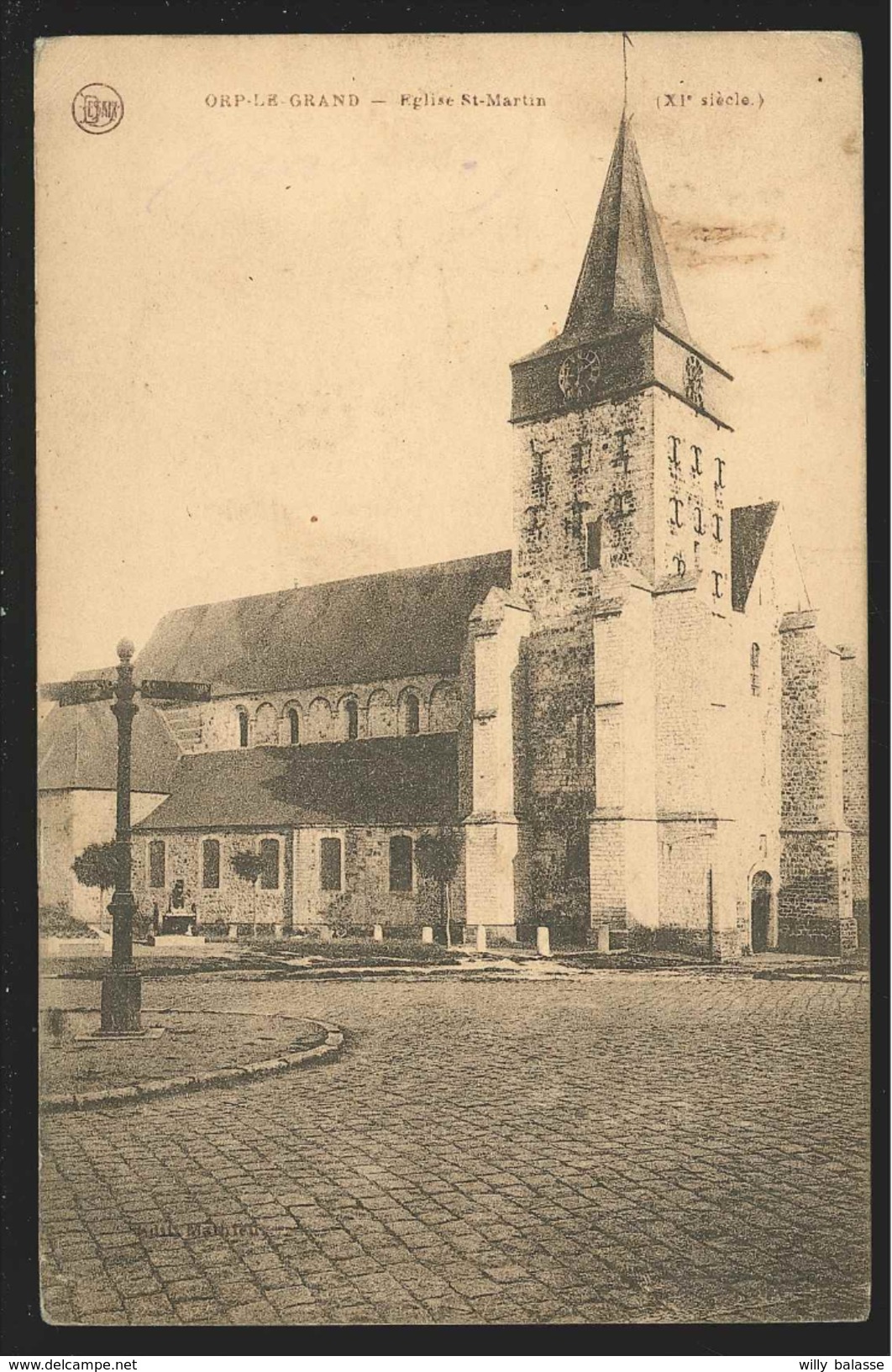 +++ CPA - ORP LE GRAND - Eglise St Martin - Desaix   // - Orp-Jauche