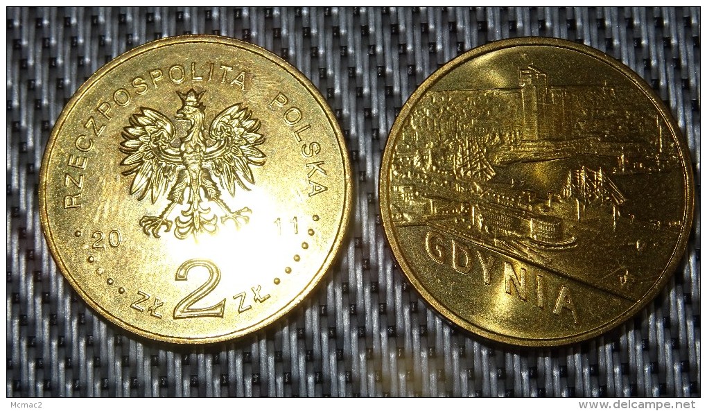 Polish Cities Gdynia - 201 POLAND - 2z&#322; Collectible/Commemorative Coin POLONIA - Pologne