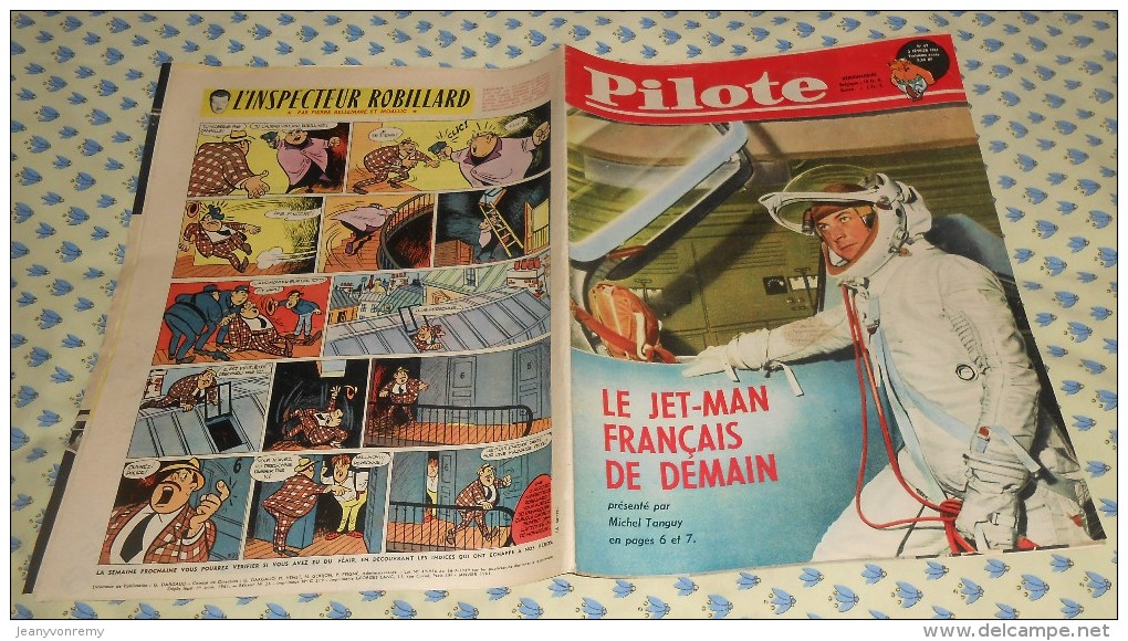 Pilote. N°67 (02/02/1961) Complet. Le Jet–man Français De Demain - Pilote