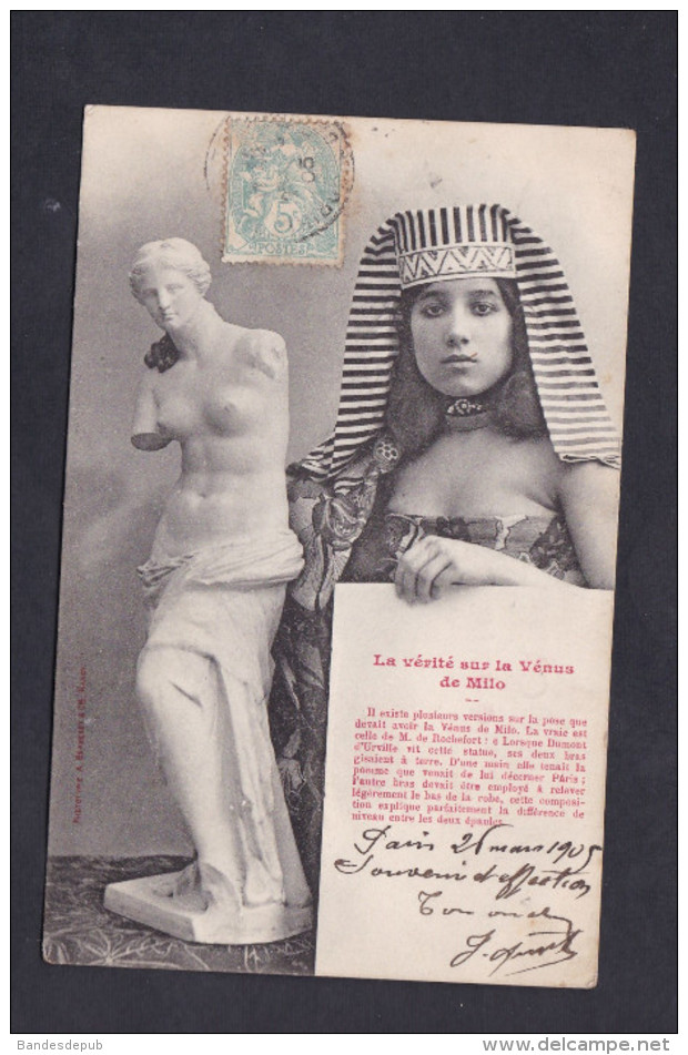 Bergeret Nancy Egypte Egyptienne La Verite Sur La Venus De Milo - Schach