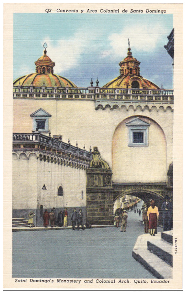 QUITO , Ecuador , 30-40s ; Saint Domingo's Monastery - Ecuador