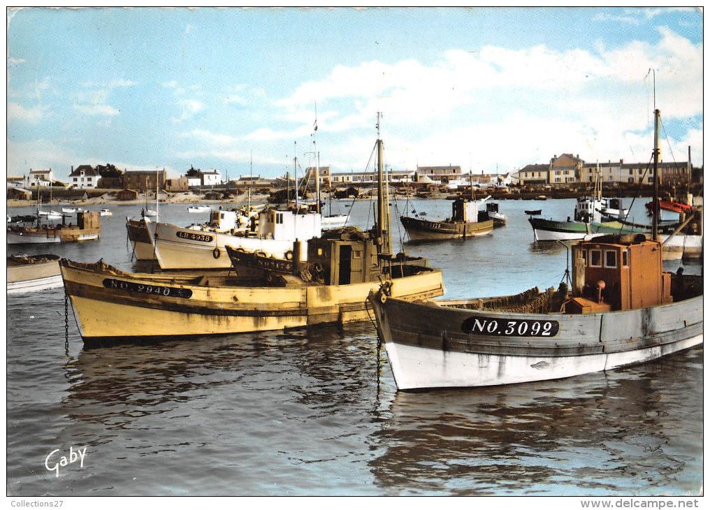 85-ILE DE NOIRMOUTIER- L'HERBAUDIERE, LE PORT - Ile De Noirmoutier