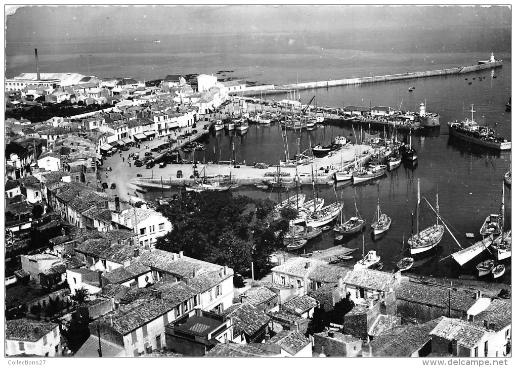 85-ILE D'YEU- VUE DU CIEL , PORT JOINVILLE - Ile D'Yeu