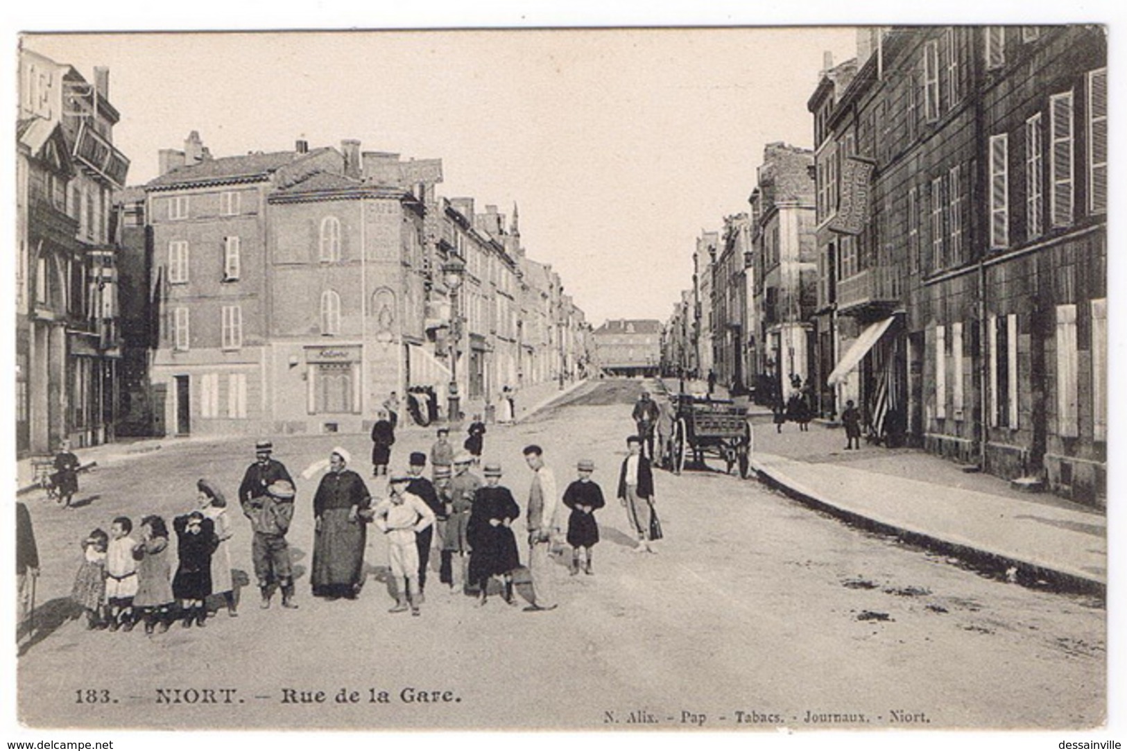 NIORT  Rue De La Gare - Niort