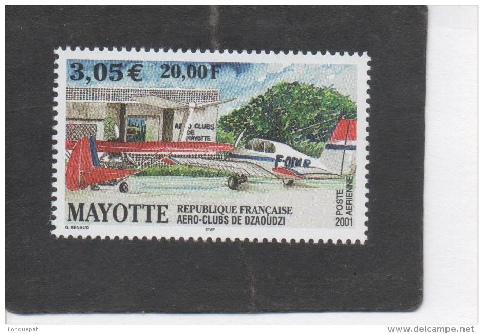 MAYOTTE : Aviation - Aéro-club De Daoudzi : Avions Au Sol - - Luftpost