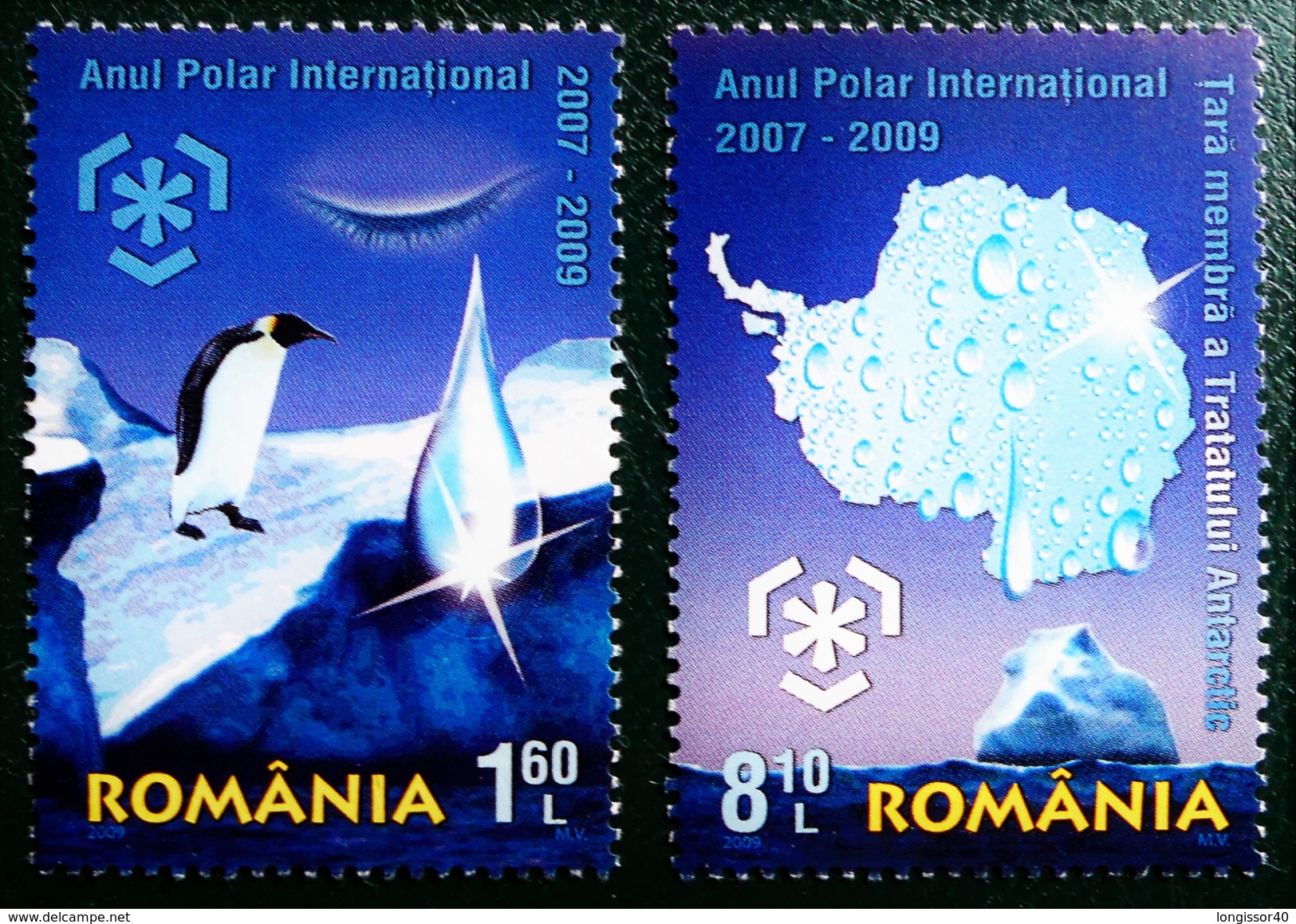 PROTECTION DES ZONES POLAIRES 2009 - NEUFS ** - YT 5347/48 - MI 6348/49 - Unused Stamps