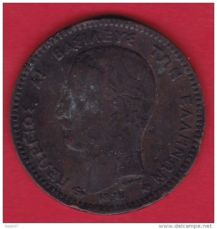 Grèce - 10 Lepta 1878 K - TB - Greece