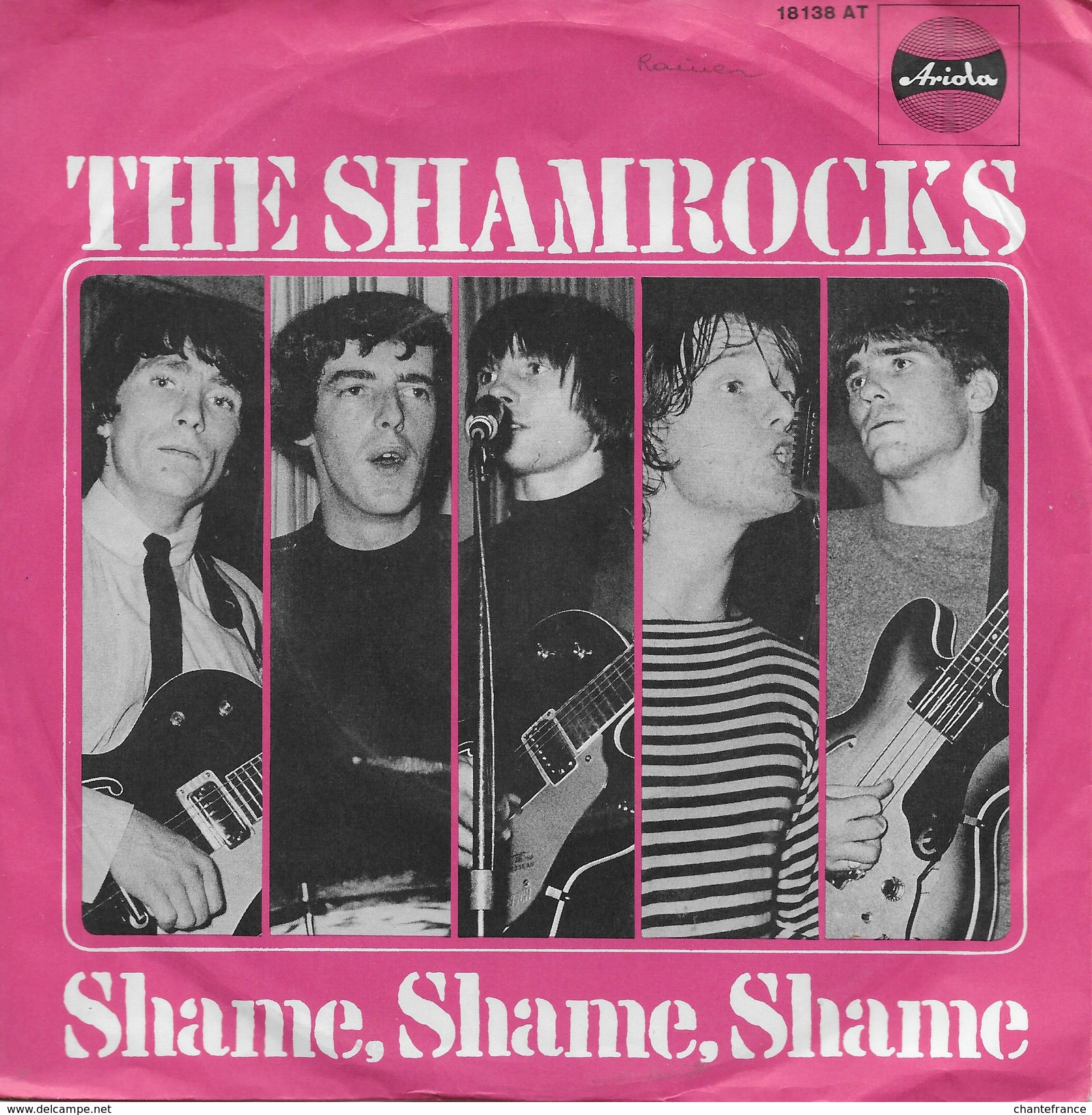 The Shamrocks 45t. SP ALLEMAGNE *shame,shame,shame* - Other - English Music