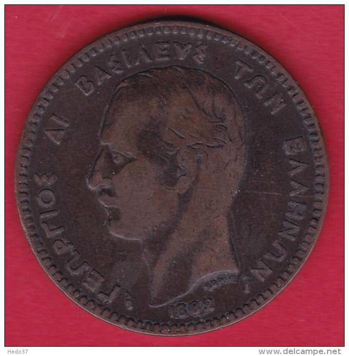 Grèce - 10 Lepta 1882 A  - TB - Grèce