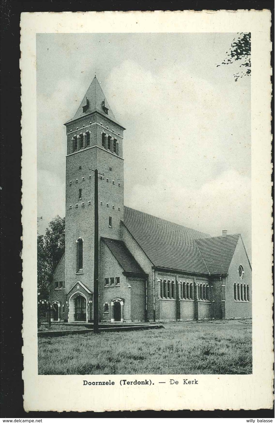 +++ CPA - DOORNZELE - TERDONK - De Kerk    // - Gent