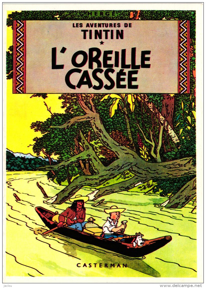 HERGE ET TINTIN "L'OREILLE CASSEE" REF 49437 - Hergé