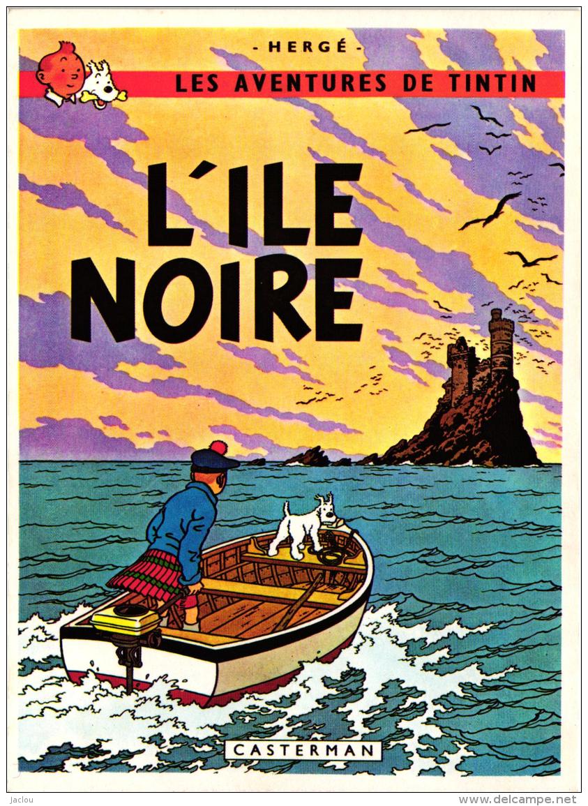 HERGE ET TINTIN "L'ILE NOIRE" REF 49442 - Hergé