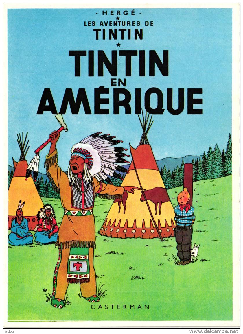 HERGE ET TINTIN "TINTIN EN AMERIQUE" REF 49443 - Hergé