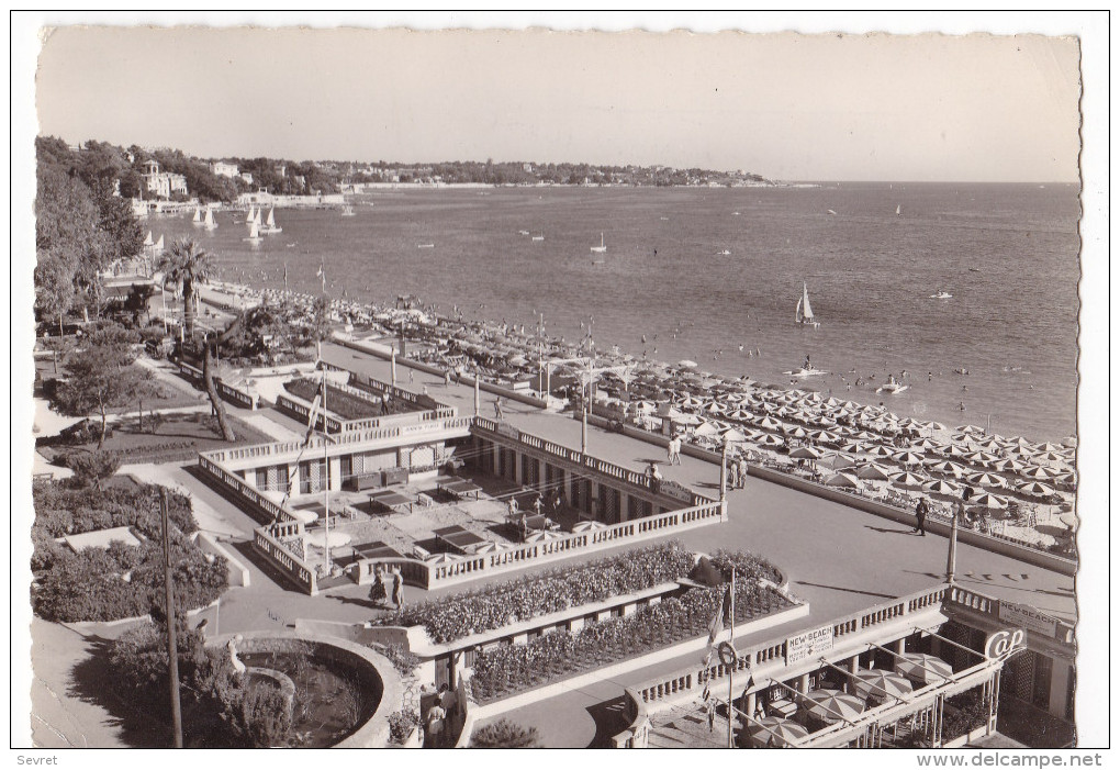 JUAN-LES-PINS. - Les Nouvelles Terrasses Et La Plage - Other & Unclassified