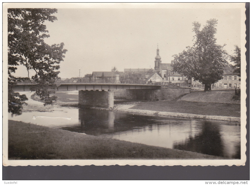 Rastatt  Murgbrücke  Z.Z. Franz. Besatzung ,Verlag Girard - Rastatt