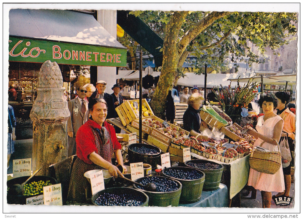 NICE. - Les Marchés De Provence."Goûtez Nos Olives" - Grasse