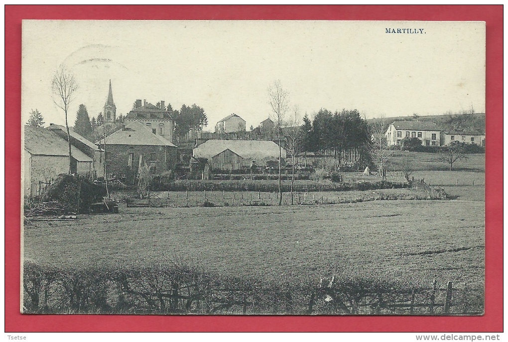 Martilly ... Vue Du Village - 1921 ( Voir Verso ) - Herbeumont