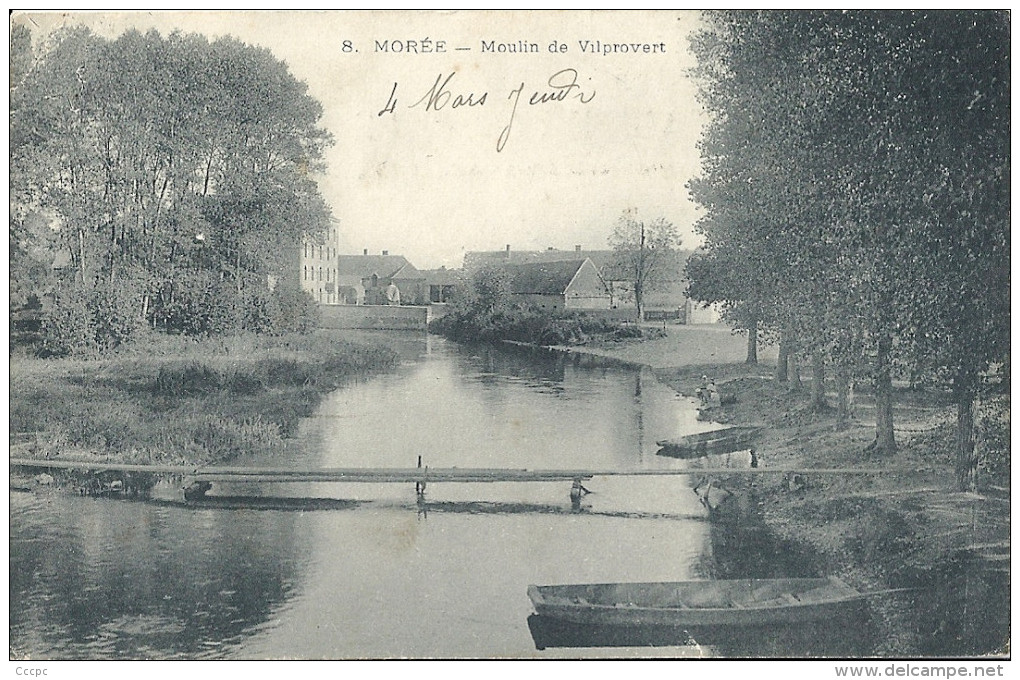 CPA Morée Moulin De Vilprovert - Moree