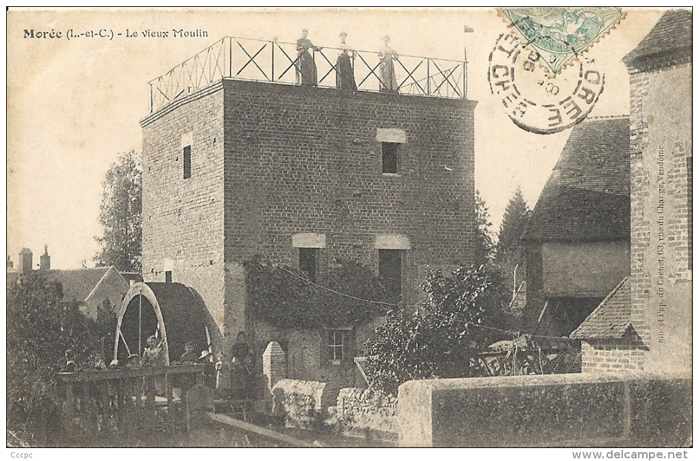 CPA Morée Le Vieux Moulin - Moree