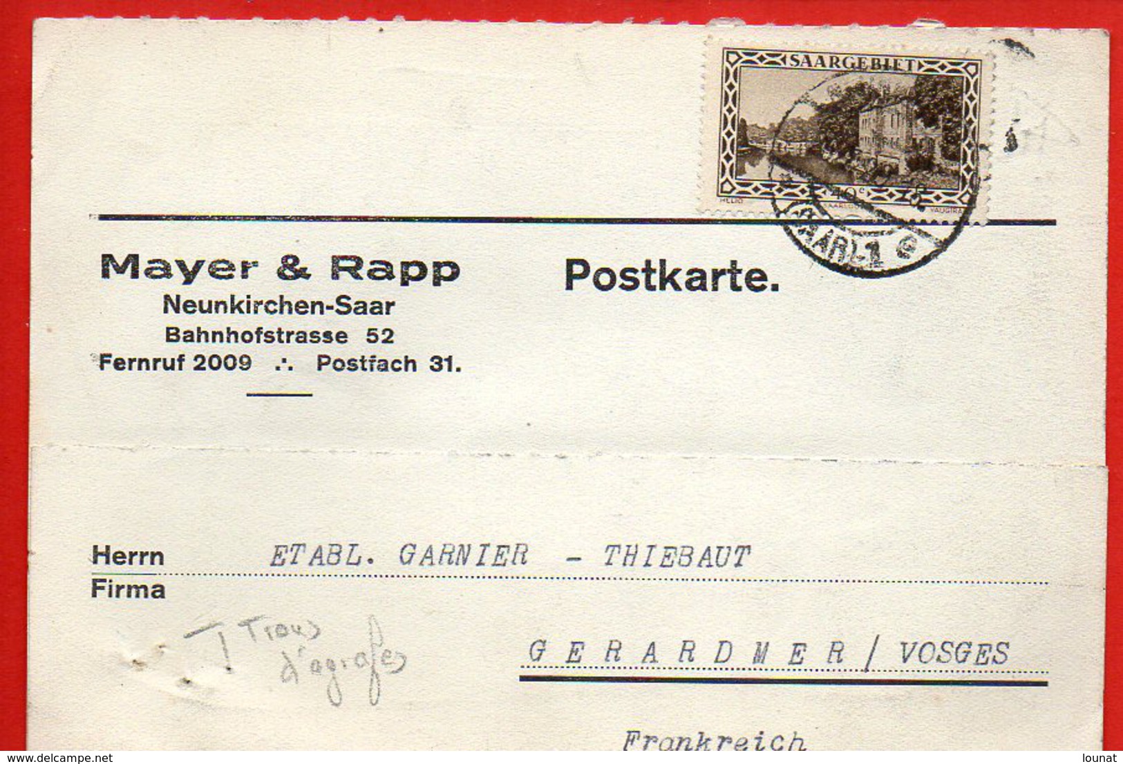 Neunkirchen-Saar : Mayer & Rapp - Kreis Neunkirchen