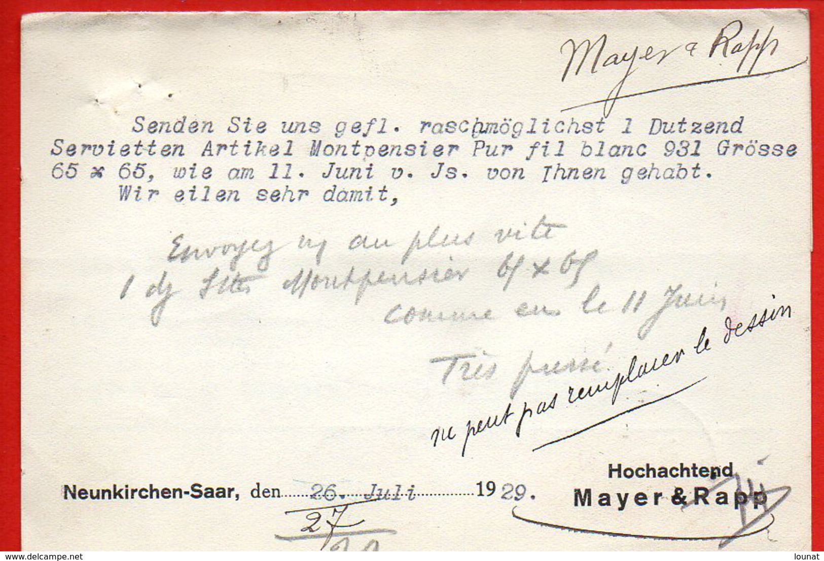 Neunkirchen-Saar : Mayer & Rapp - Kreis Neunkirchen