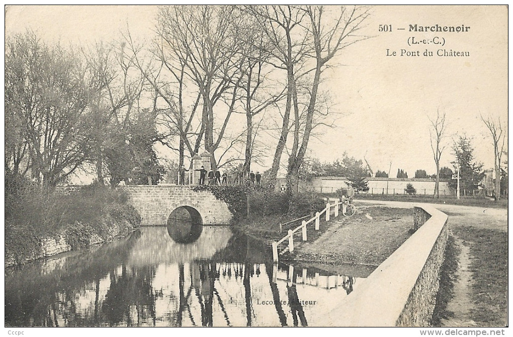 CPA Marchenoir Le Pont Du Château - Marchenoir
