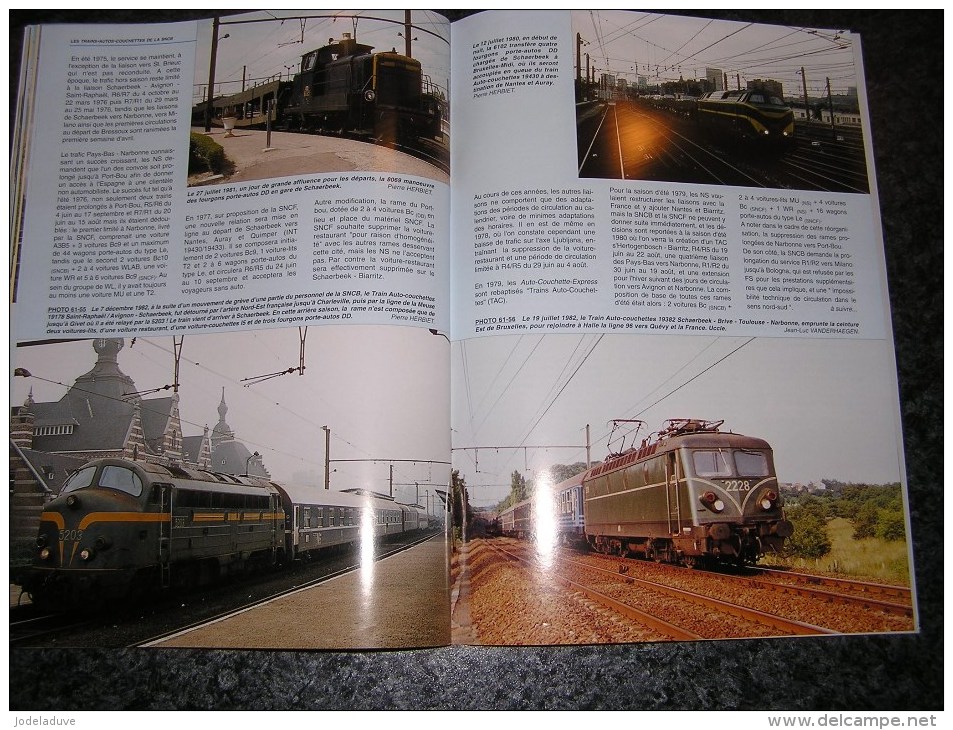 EN LIGNES Revue Ferroviaire N° 61 SNCB NMBS Chemins Fer Train Tram Trains Autos Ligne 55 Bocq Ciment Wagon