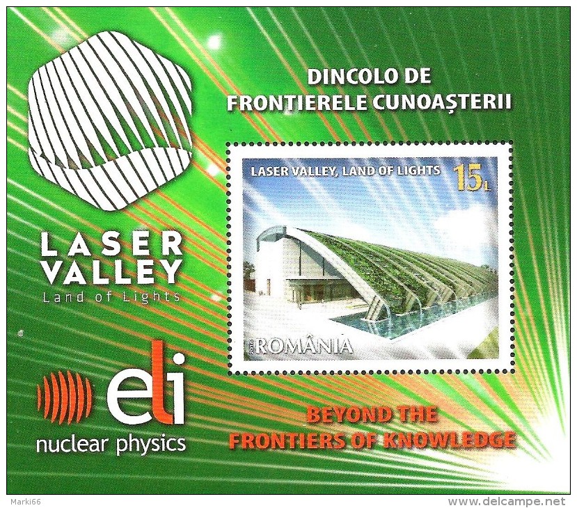 Romania - 2016 - Beyond Frontiers Of Knowledge - Laser Valley - Land Of Lights - Mint Souvenir Sheet - Neufs