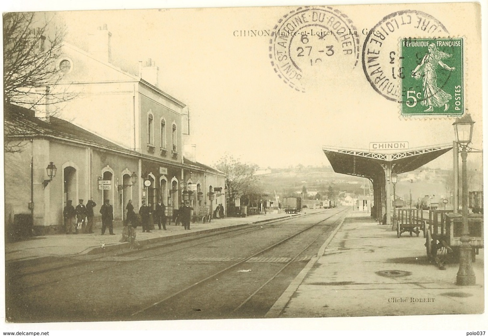 37 067   CHINON  La GARE - Chinon