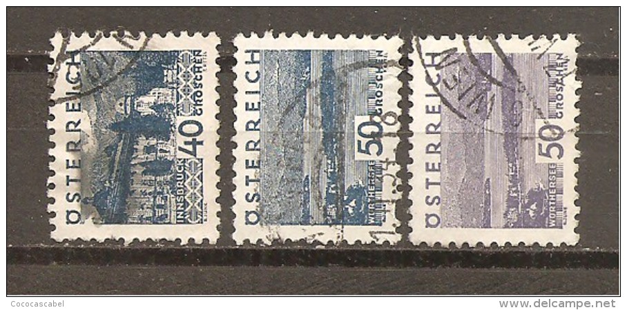 Austria Nº Yvert  414-16 (Usado) (o) - Usados