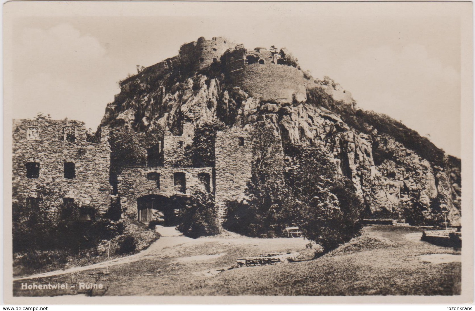 Ruine Singen Hohentwiel Baden-Wuerttemberg Duitsland Deutschland Germany - Singen A. Hohentwiel