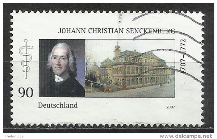 2007 Germania Federale Usato - N. Michel 2588 - Usati