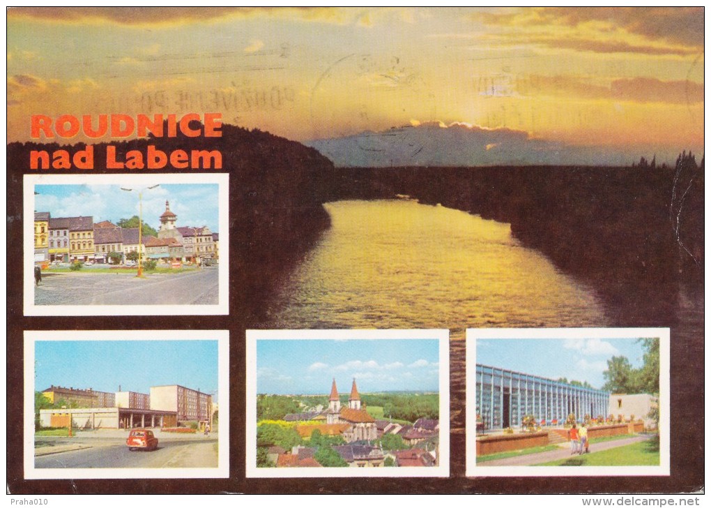 K9665 - Czechoslovakia (1977) 440 01 Louny 1: Use The Postcodes (postcard: Roudnice Nad Labem), Tariff: 30 H - Código Postal