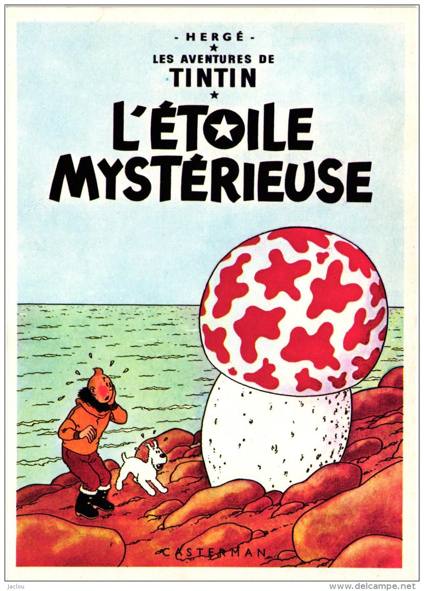 DESSIN DE HERGE "L'ETOILE MYSTERIEUSE" REF 49451 - Hergé