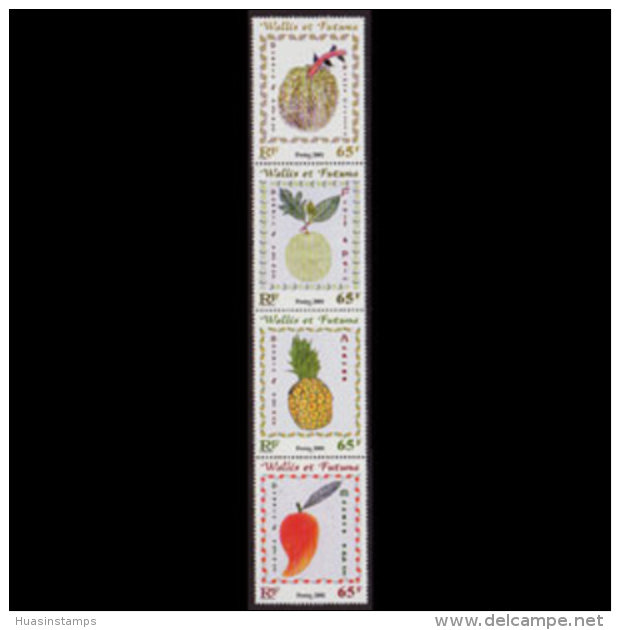 WALLIS &amp; FUTUNA 2001 - Scott# 545 Fruits Set Of 4 MNH - Other & Unclassified