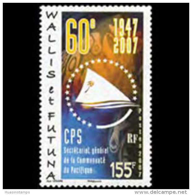 WALLIS &amp; FUTUNA 2007 - Scott# 637 Secretary Set Of 1 MNH - Andere & Zonder Classificatie