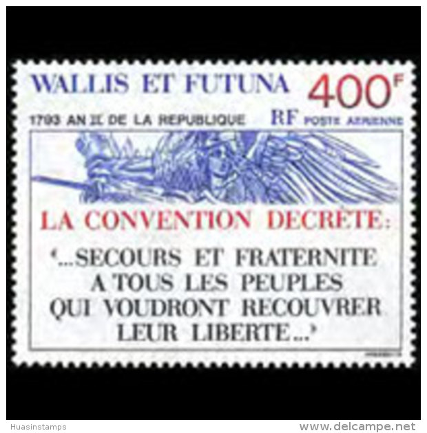 WALLIS &amp; FUTUNA 1993 - Scott# C174 French Rep. Set Of 1 MNH - Andere & Zonder Classificatie