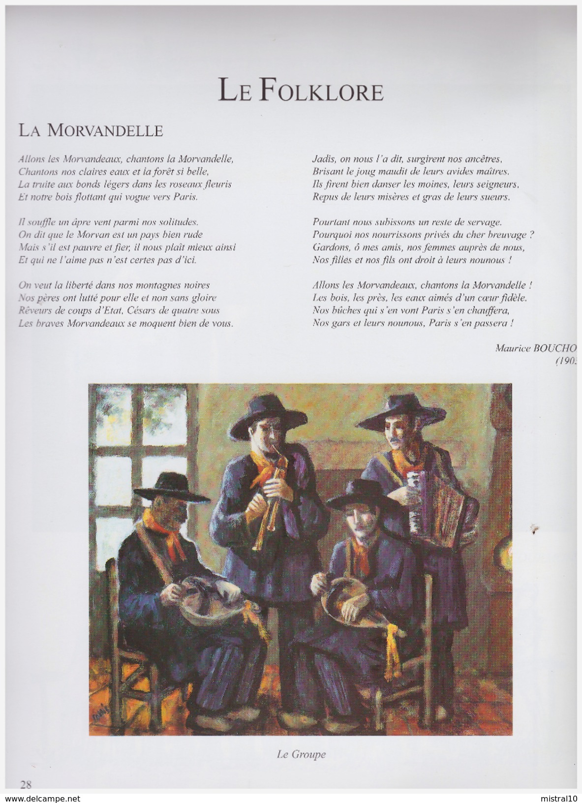 LES ANNALES DES PAYS NIVERNAIS. CAMOSINE. NIEVRE. N°97. Figures Du Morvan - Bourgogne