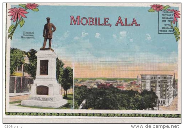 Etats Unis  - Alabama  - Mobile - Raphael  Semmes Monument  : Achat Immédiat - Mobile