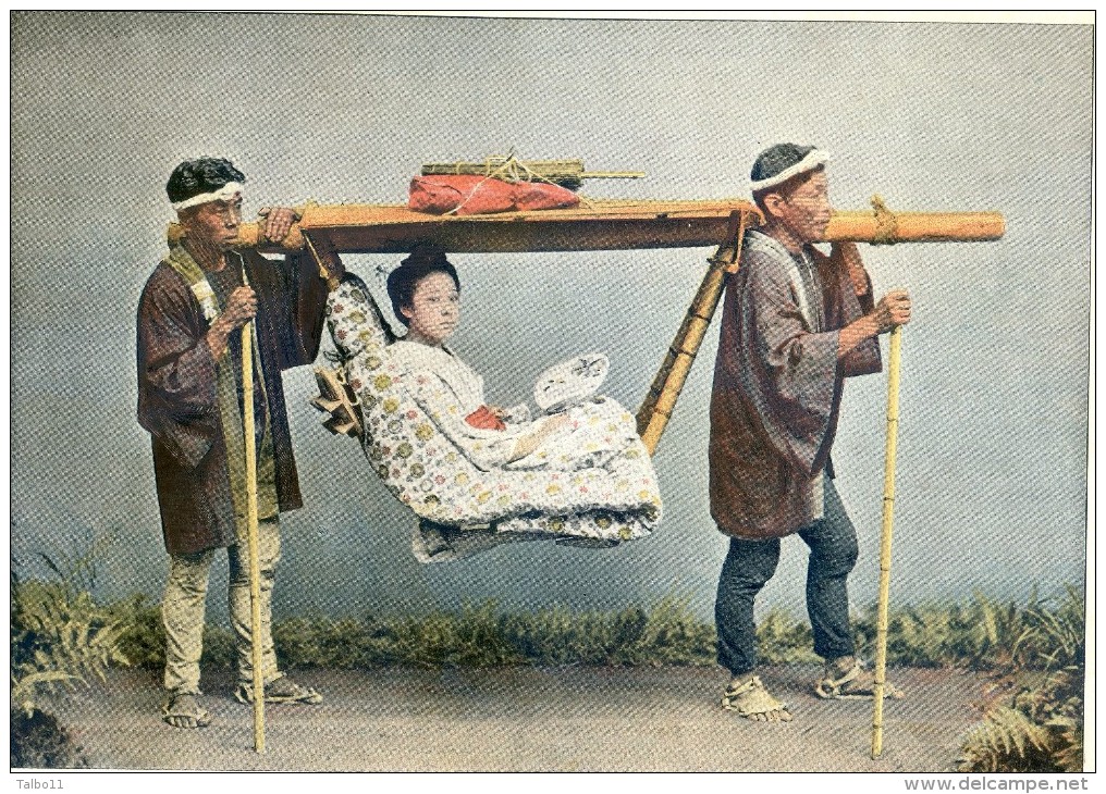 Autour Du Monde - Aquarelles Souvenirs Voyages - Fascicule I - Japon Moeurs Et Usages - Revues Anciennes - Avant 1900