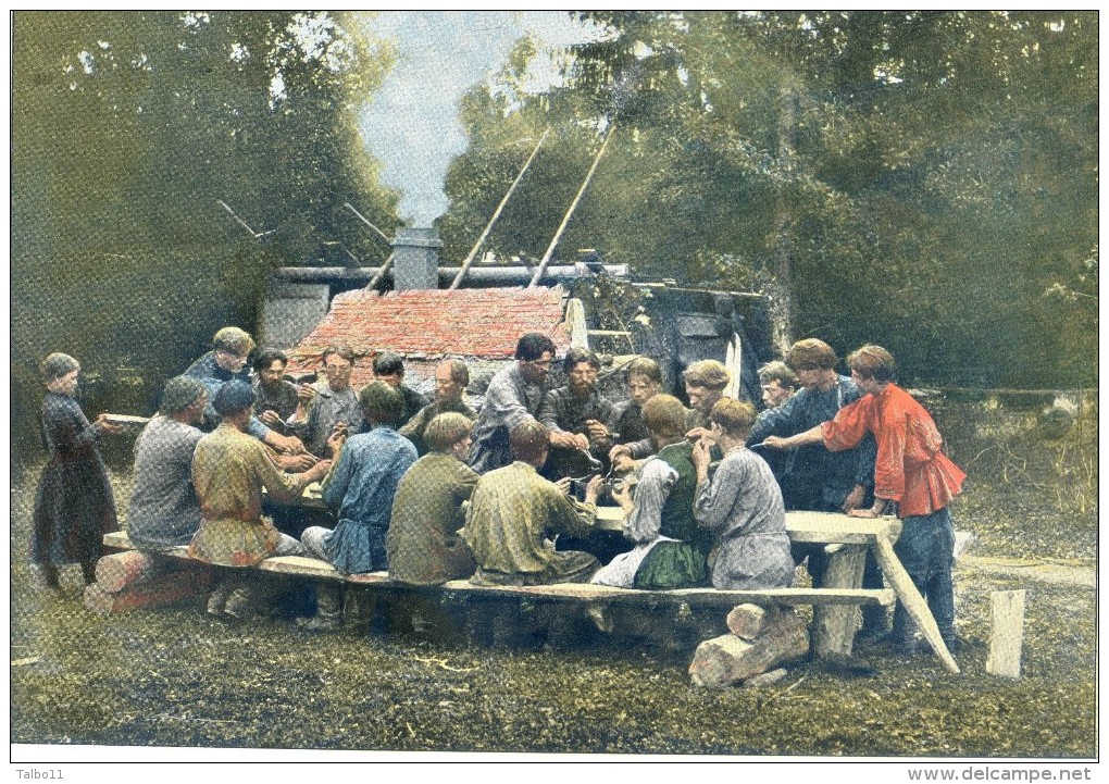 Autour Du Monde - Aquarelles Souvenirs Voyages - Fascicule I II -  Russie Costumes Et Coutumes - Tijdschriften - Voor 1900