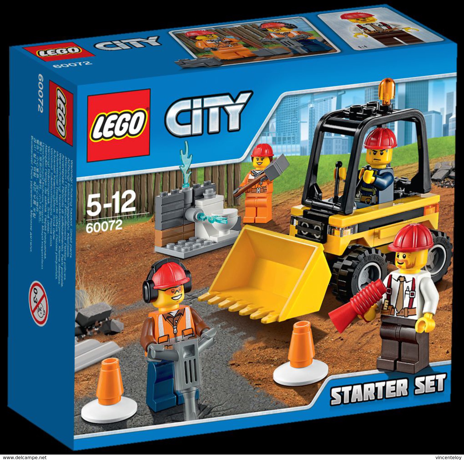 Lego City 60072 - Ensemble De Démarrage De Démolition - Non Classificati