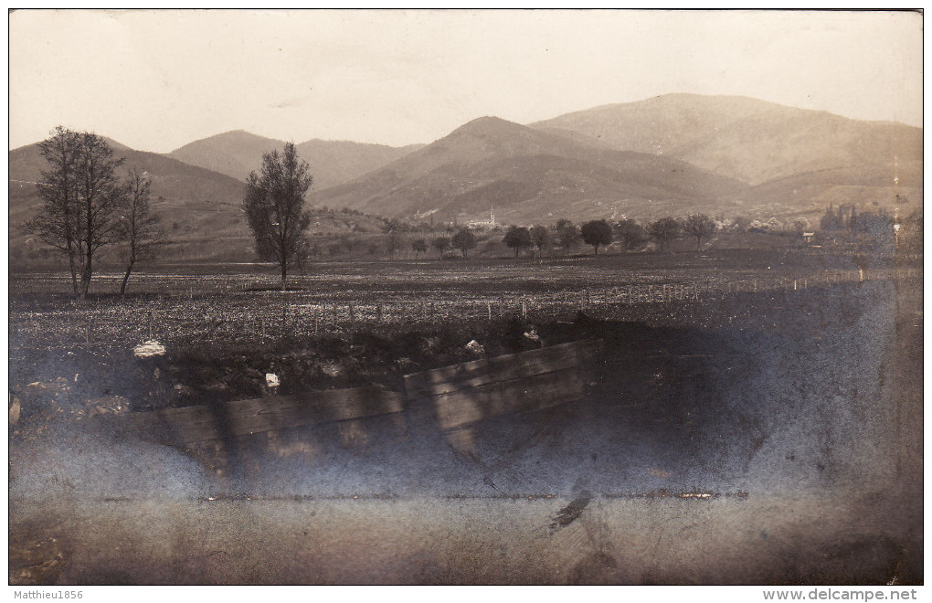 CP Photo Février 1916 CERNAY (Sennheim) - Position Allemande, Une Vue (A156, Ww1, Wk 1) - Cernay